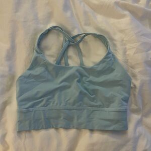 Aqua lululemon energy bra